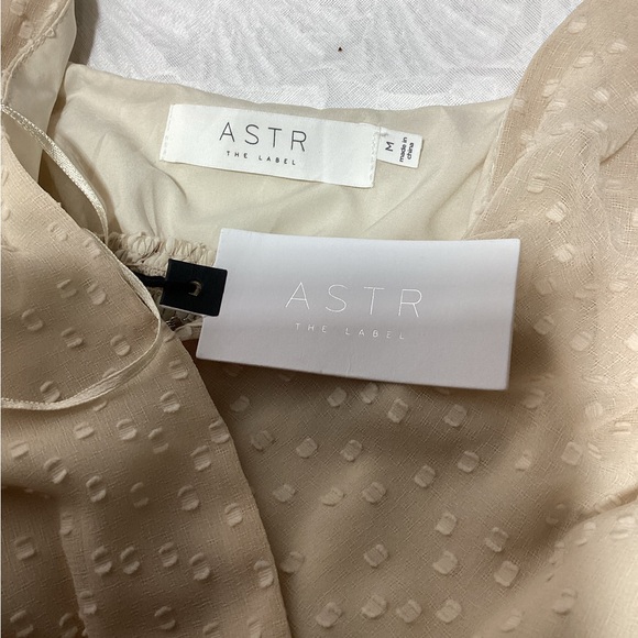 NWT Astr Cream High Low Dress - Picture 12 of 13